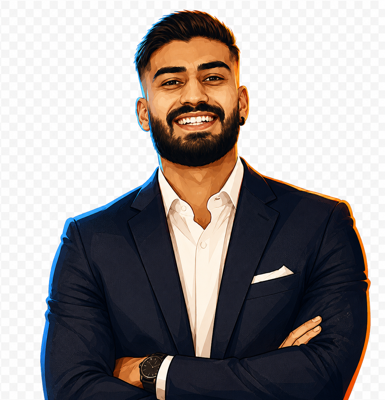 Illustrated avatar of Raj Singh
